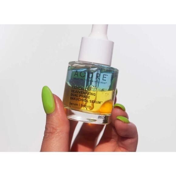2 Acure Radically Rejuvenating Dual Phase Bakuchiol Serum 0.33 Fl. Oz. (10 mL) - Picture 1 of 9